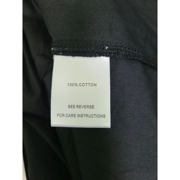 Marea Louise Cotton Poplin Midi Dress Black Size Medium NWT - Picture 7 of 7